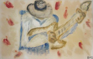 The Bare And Unprimed Guitar Man